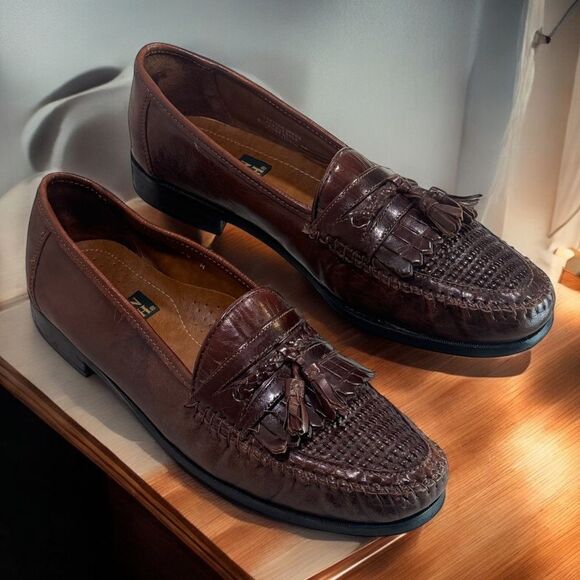 Nunn Bush Tassel Loafers Mens Size 10M - Picture 1 of 16